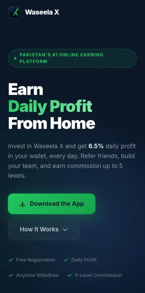 Waseekax Earning App Download